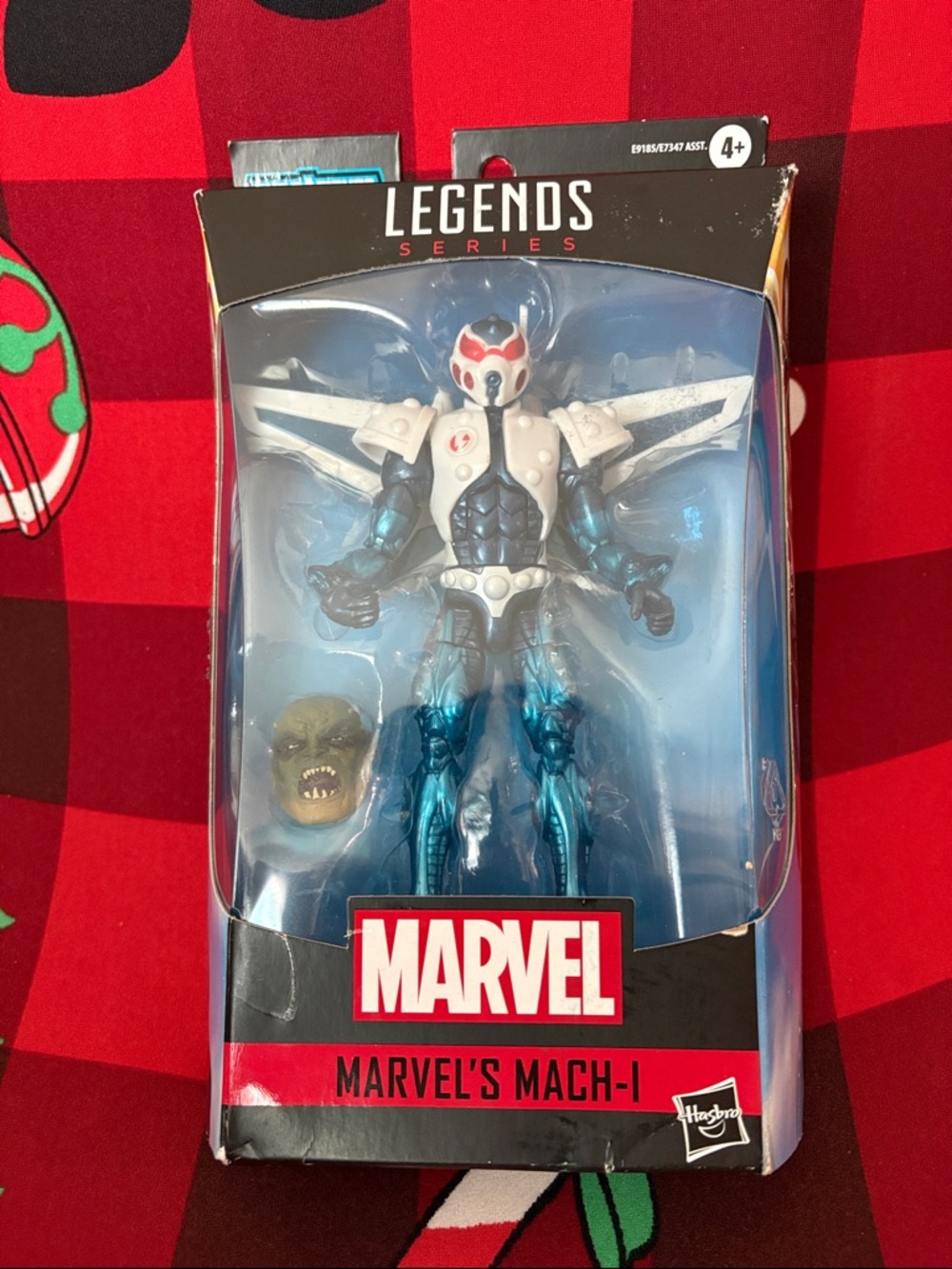 Hasbro Marvel Legends Marvel's Mach-I Action Figure - White, Teal & Red